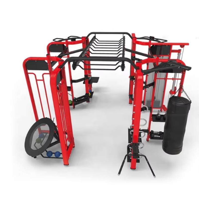 Crossfit Gym Gear - แร็คครอสฟิตอเนกประสงค์แบบครบวงจร - อุปกรณ์ฝึกซ้อมอเนกประสงค์สำหรับการออกกำลังกายทั่วร่างกาย เหมาะสำหรับใช้ในบ้าน