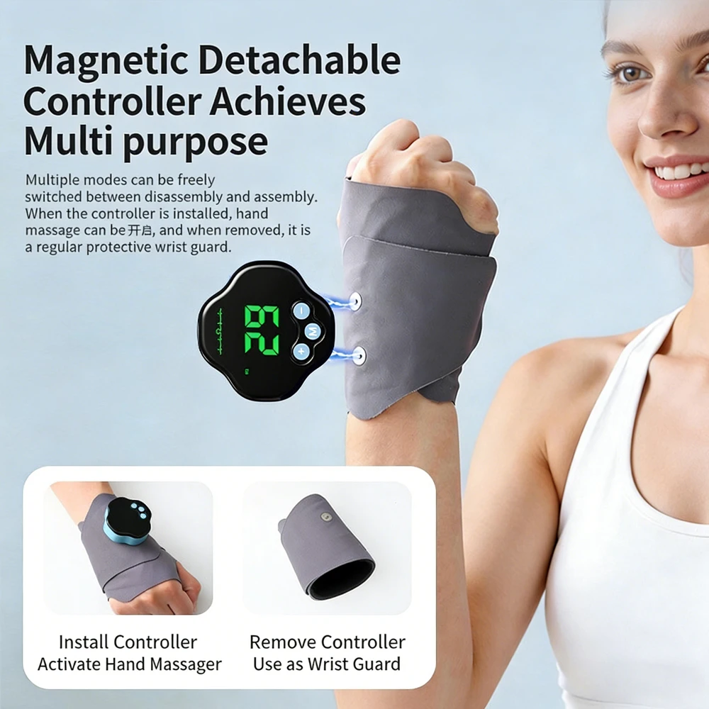 เครื่องนวดมือไฟฟ้า 29 ระดับ EM - Wrist Wrap Support บทวิจารณ์และราคา